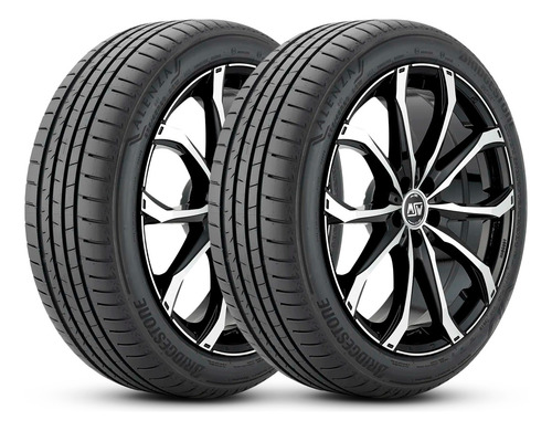 Kit 2 Pneus 235/55r18 Bridgestone Alenza 001 100v Índice de velocidade V