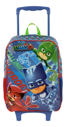 Mochilete Grande Pj Masks - Colorido