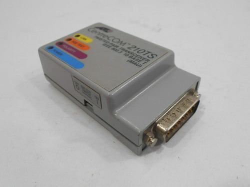 Allied Telesyn At-210ts Centrecom Transceptor Par Trenzado T