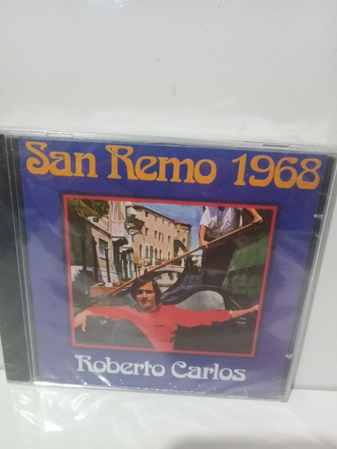 Cd Roberto Carlos San Remo. Original, Lacrado