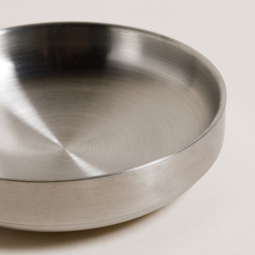 Bowl Redondo Acero Inoxidable 16 Cm Plateado