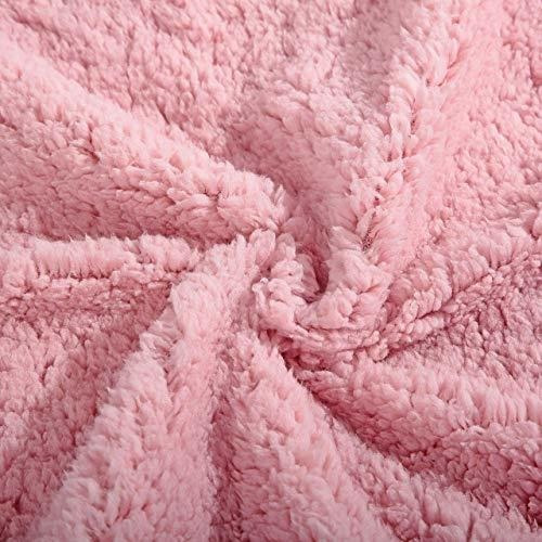 Funda De Almohada Ultra Suave Con Cierre En Color Rosa
