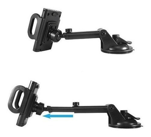 Soporte Celular Para Auto Brazo Largo Extendible 360 