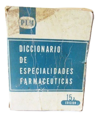 Libro Diccionario Especialidad Farmacéutica Ed.1968 Original