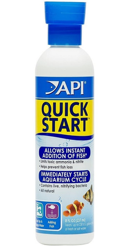 Quick Start Api 237ml Bactérias Nitrificantes Para Aquários