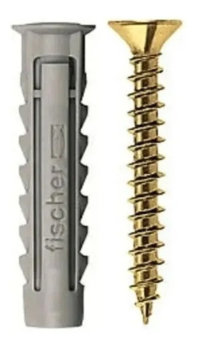 Tarugo Fischer Sx8 + Tornillos 5x45 X 100 Unidades Berte