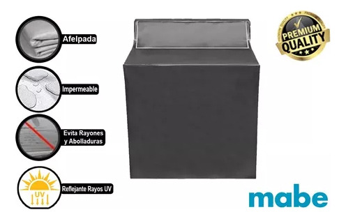 Cobertura De Lavadora Semiautomatica Mabe 22 Kg Doble Tina