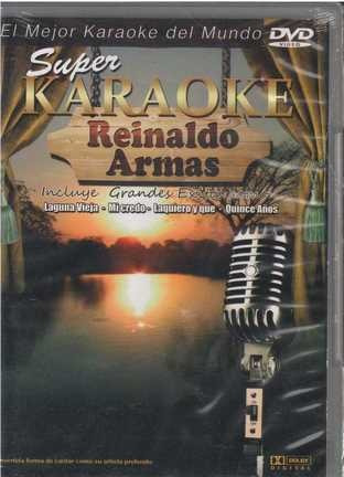 Dvd - Super Karaoke / Reinaldo Armas - Original Y Sellado