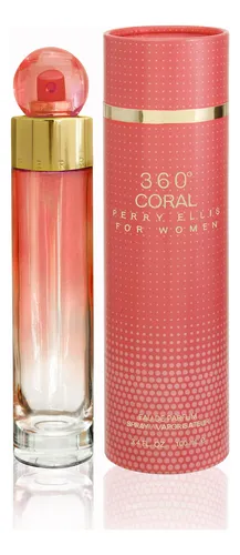 Perfume Perry Ellis 360 Coral Edp De 100 Ml Y Bruma Corporal