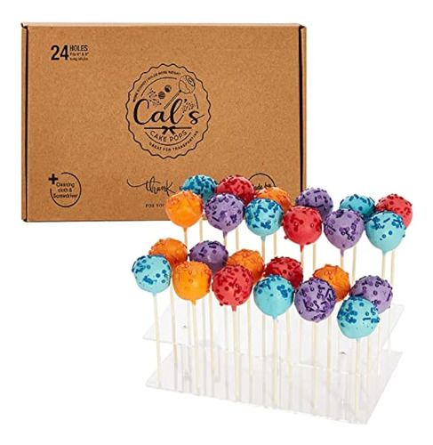 ~? Cal's Cake Pops Premium 24 Hole (2 Dozen) Large Cake Pop 