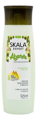 Skala Abacate Shampoo Acondicionador Vegano Ricino Nutritivo