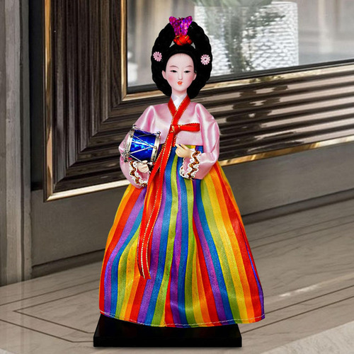 Nuevo 12\estatua De Escultura De Muñeca Geisha Coreana Para