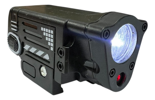 Pistola Fusil Beretta - Q9b Linterna Laser Airsoft Negro
