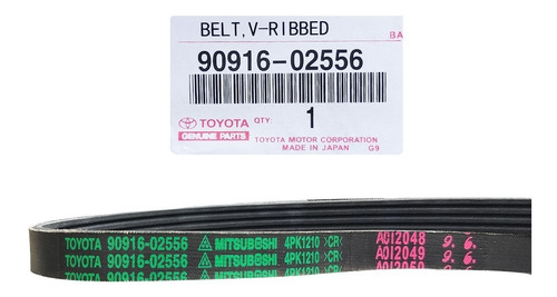 Correa Unica Toyota Yaris 2006 2007 2008 2009 2010