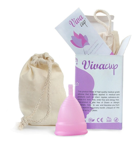 Copita Menstrual Vivacup Silicona Médica Hipoalergénica