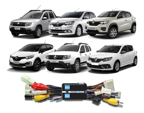 Interface De Vídeo Renault Com Midia Nav Ft-vf-rn Faaftech