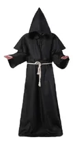 Comprar Traje De Monje Cosplay Con Capota Fraile Sacerdote Adulto