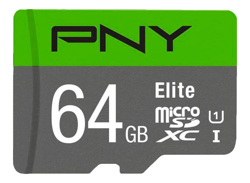 Tarjeta De Memoria Pny Microsd/micro Sdxc 64 Gb Elite 100 Mb