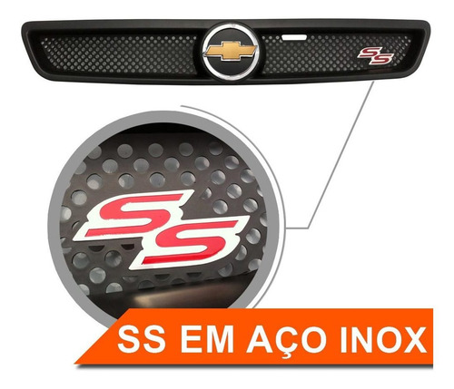 Grade Chevrolet Corsa Ss Super Sport Preto Fosco