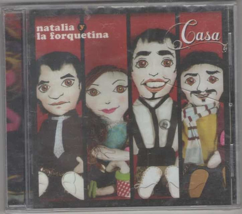 Natalia Y La Forquetina. Casa. Cd Original Nuevo. Qqh. Ag.