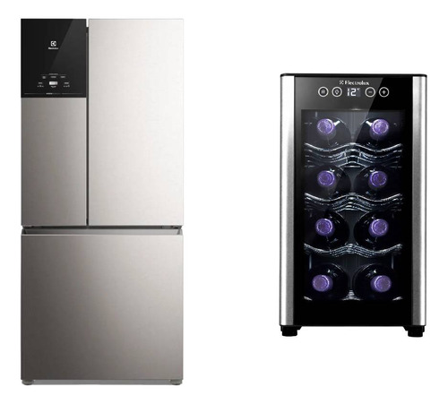 Combo: Refrigeradora Multidoor No Frost 590l (im8s) + Cava D