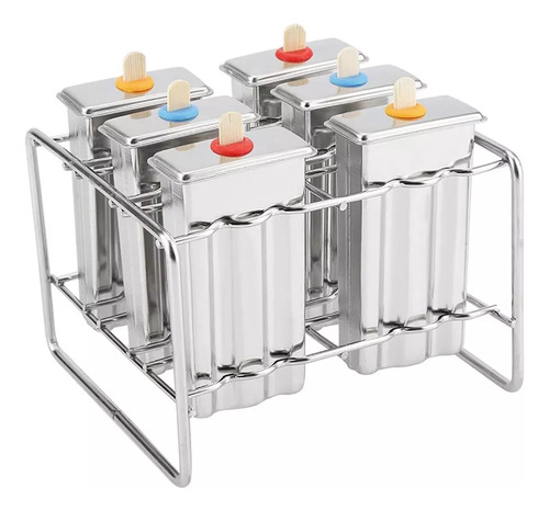 Soporte Para Paletas De Acero Inoxidable Popsicle Frozen