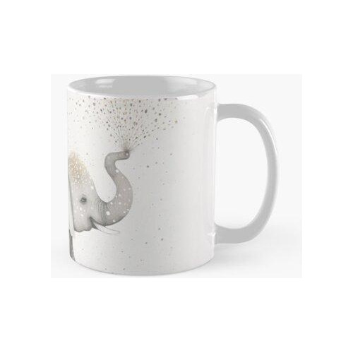 Taza Bebé Elefante Elefante Pequeño Diseño Juguetón Ilustrac