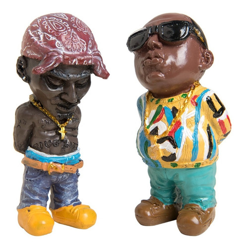 Figura Tupac Y Biggie