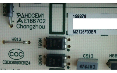 Fuente Hisense 159279 / Rsag7.820.4885 / Roh / Model F42k20e (Usado)