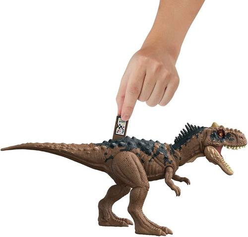 Jurassic World Rajasaurus Hdx35 Sonidos Escaneable Mattel