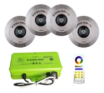 Comprar Luces Piscina Pooled Nazar 4 Luces+trafo+remoto Hidropilar