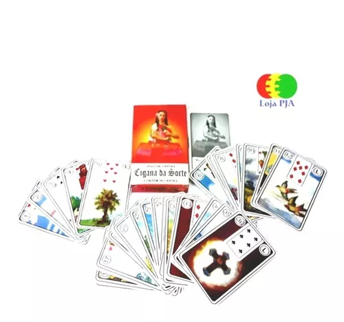 Tarot Baralho Cigano Da Sorte C/ Manual Com Manual (oferta)