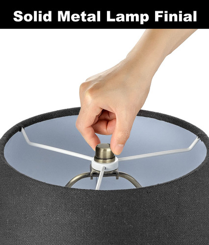 Kit Soporte Arpa Lámpara 8 Pulgadas Base Desmontable 2 Unida
