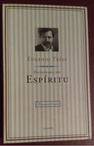 Diccionario Del Espíritu Eugenio Trías