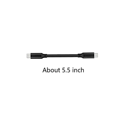 Cable De Datos Otg Corto Usb C A Usb C, (aproximadamente 5.5
