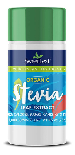 Sweetleaf Extracto De Stevia Organico, 0.9 Onzas