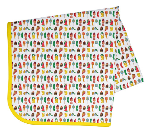 Bapronbaby Eric Carle Food Parade - Tapete Impermeable Para