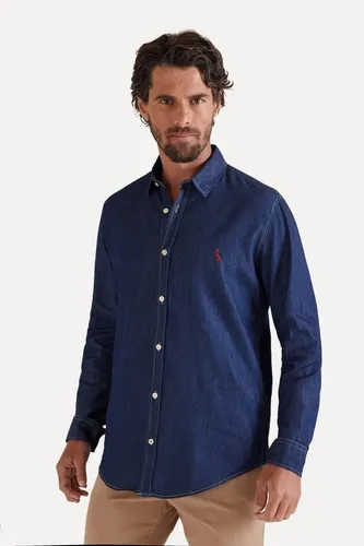Camisa jeans sale da reserva