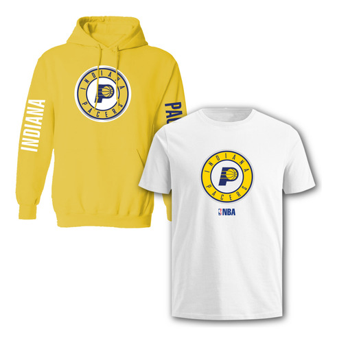 Paquete: Sudadera + Playera Nba Indiana Pacers