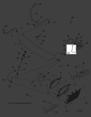 Polaris Mvrs Upfitidf Manguera Ajuste Superior Polar Od Id