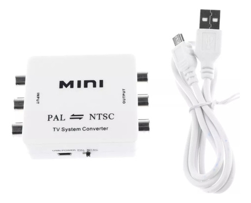 Convertidor Pal A Ntsc/secam A Pal / Ntsc Mini Conmutador
