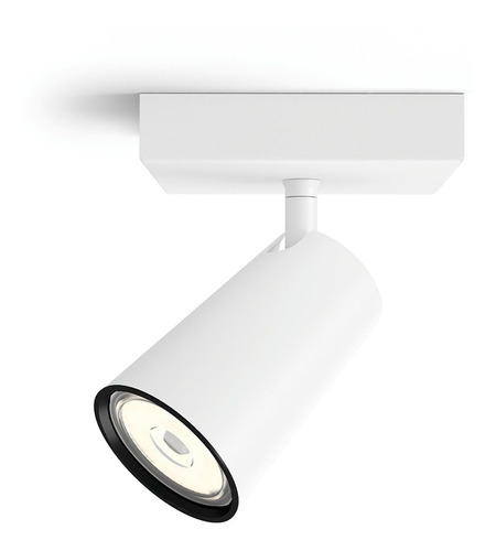 Aplique De Techo Philips Paisley Spot 1x5.5w Gu10 Blanco