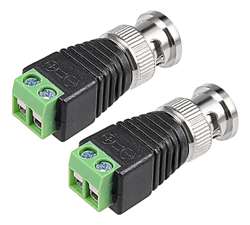 Uxcell Bnc Macho Cat5 Conector Coaxial Terminal Bloqueo Para