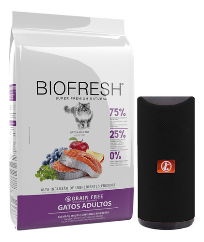 Alimento Super Premium Biofresh Gato Adulto 7,5 Kg + Regalo