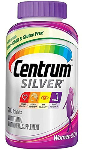 Centrum Silver Women 50+ Multivitamina/multimineral Suplemen