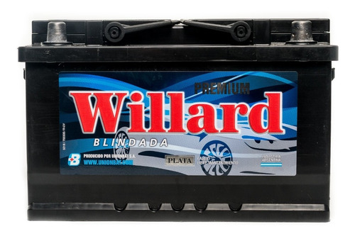 Bateria Willard Ub-740 12x75 Kangoo Duna Corsa  Diesel / Gnc