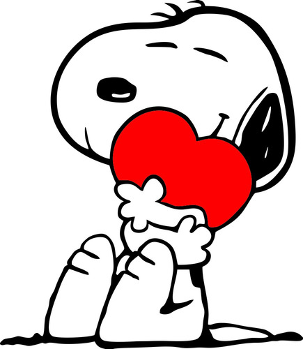 Calco Snoopy Love