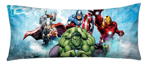 Almohada Súper Jumbo Avengers Protection - Providencia Color Multicolor