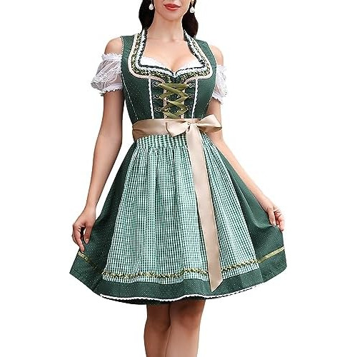 Disfraz De Oktoberfest Mujeres, Vestido De 3 Piezas De ...