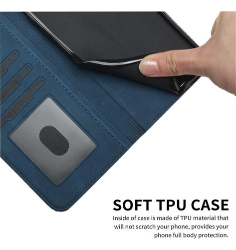 Compatible Con Cartera Motorola Edge 50 Fusion Con Pu